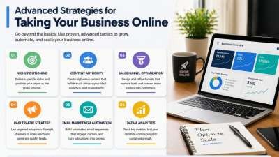 Advanced Strategies to Taking Your Business Online - Live Webinar