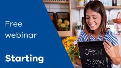 Starting Your Small Business - Live Webinar