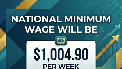 New minimum wage rates