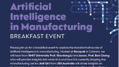 Artificial Intelligence in Manufacturing Breakfast